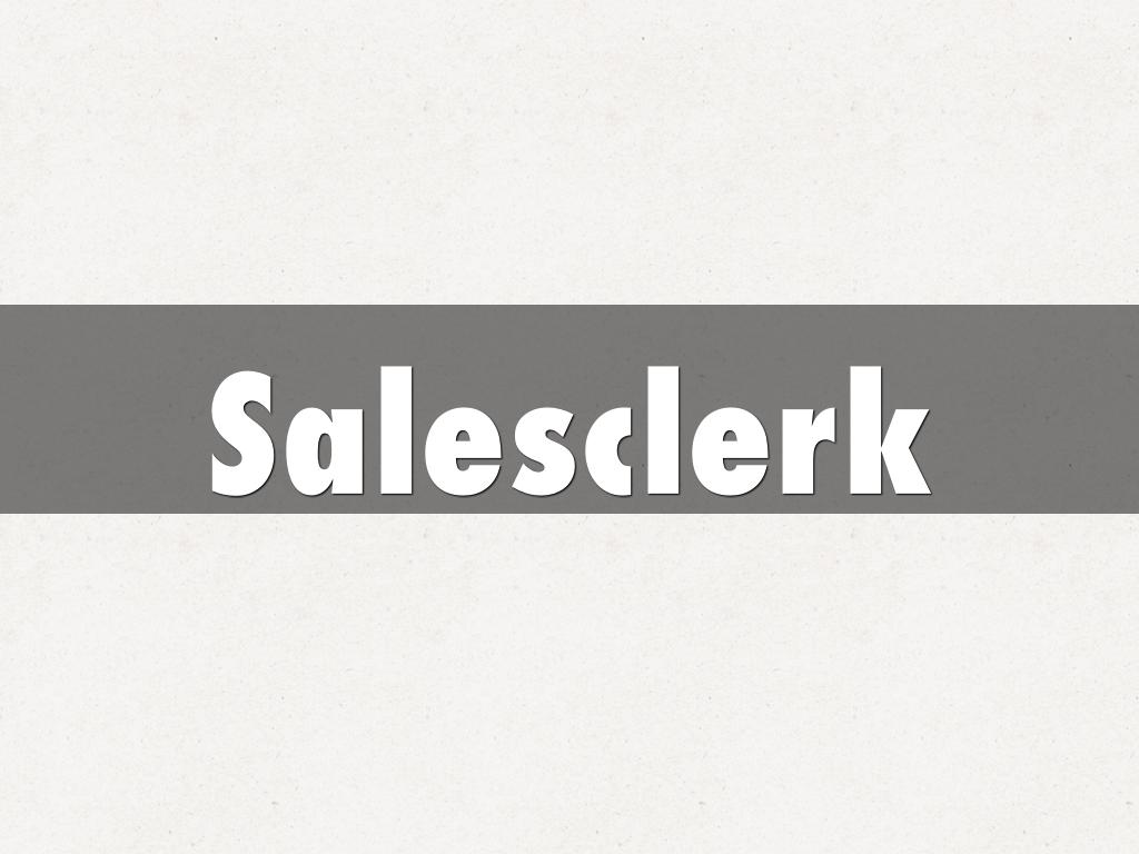 Salesclerk