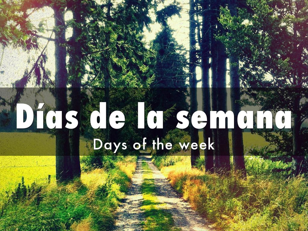 Días de la semana