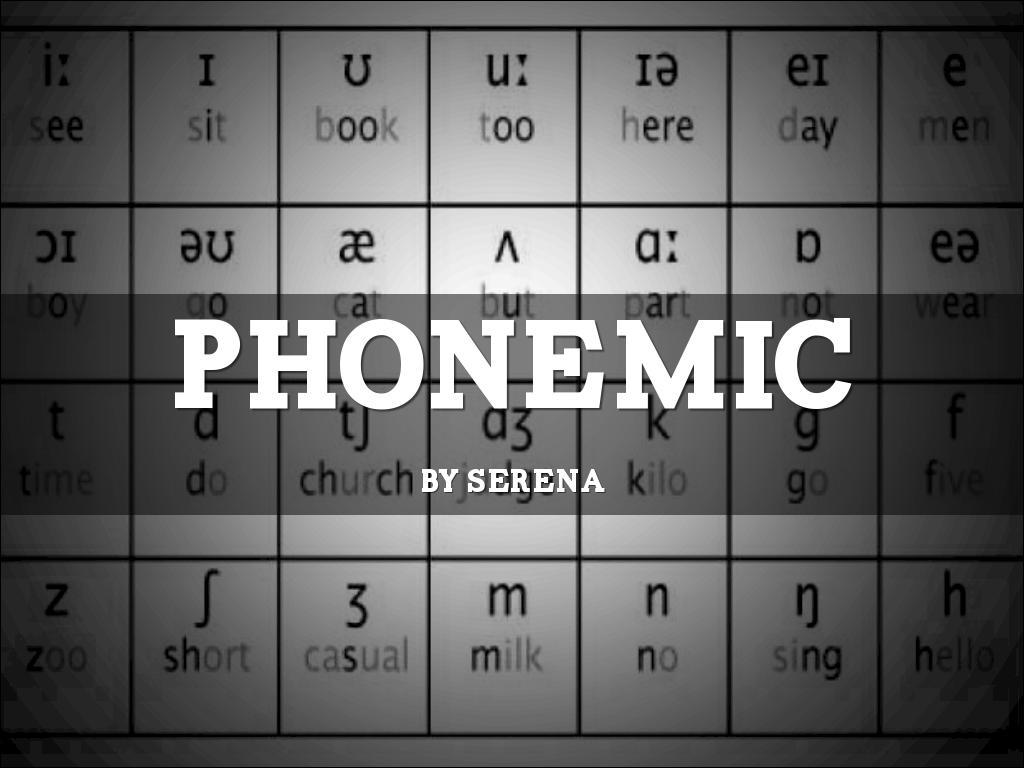 Phonemic 