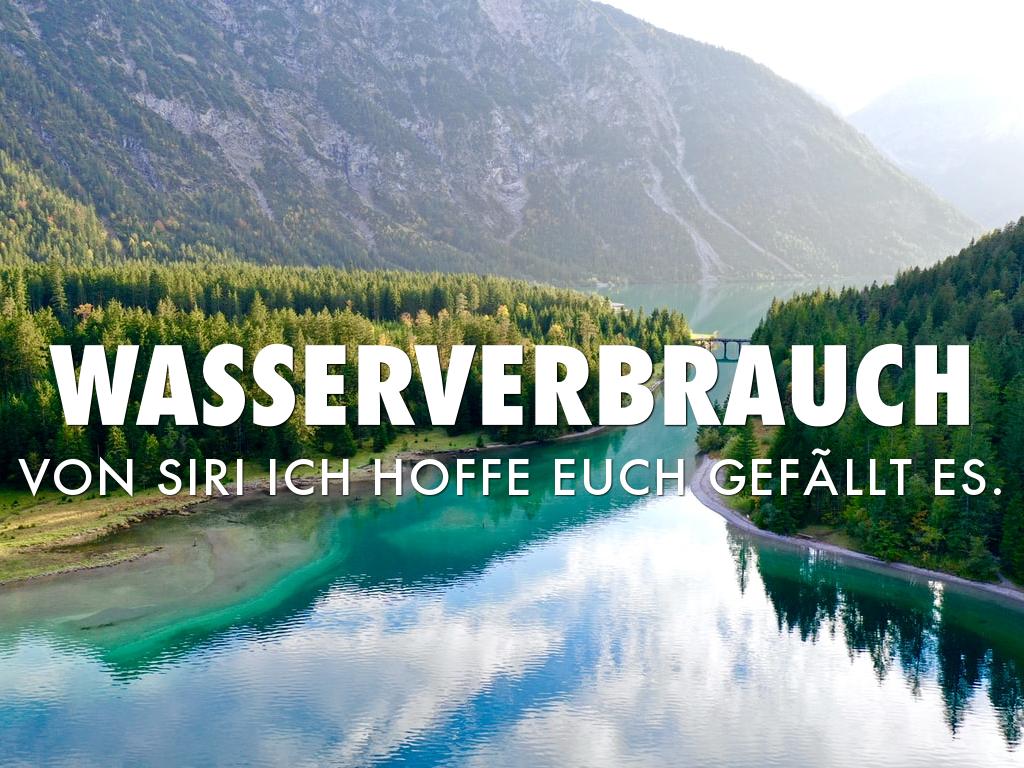 Kopie von Wasserverbrauch von Siri 