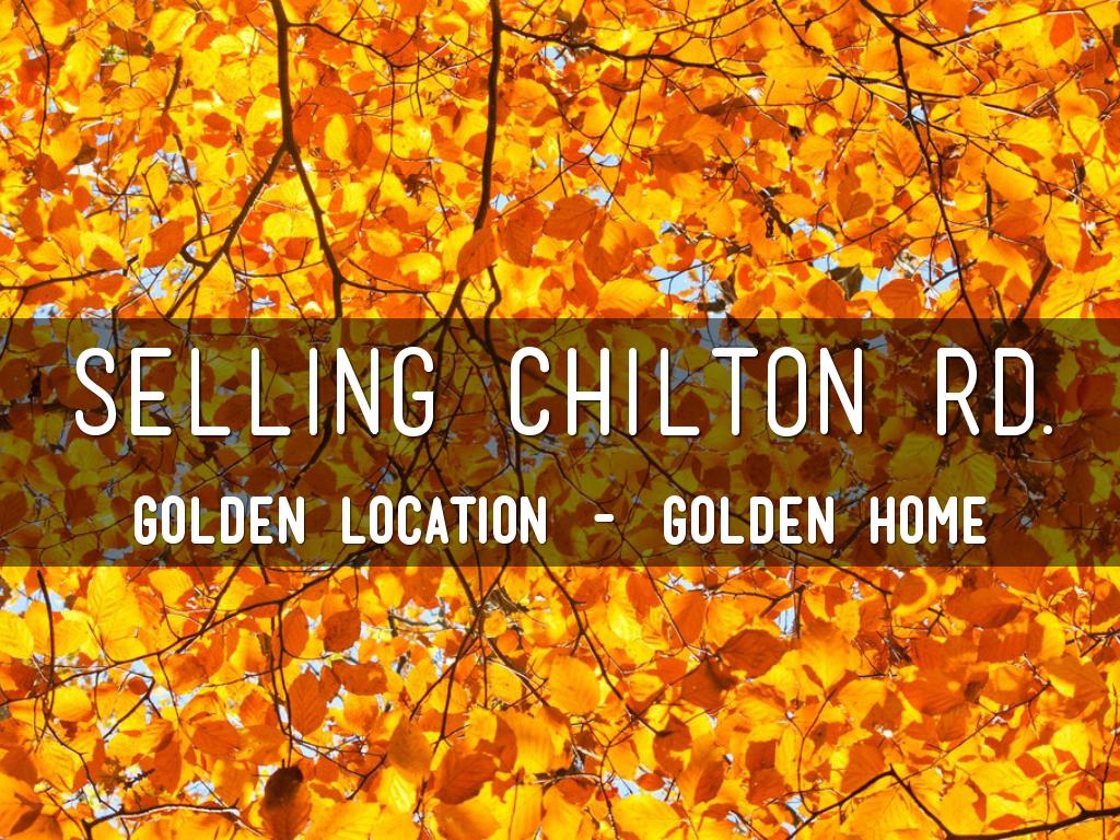 Selling 18 Chilton Rd.