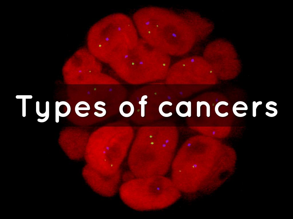  Types of cancers