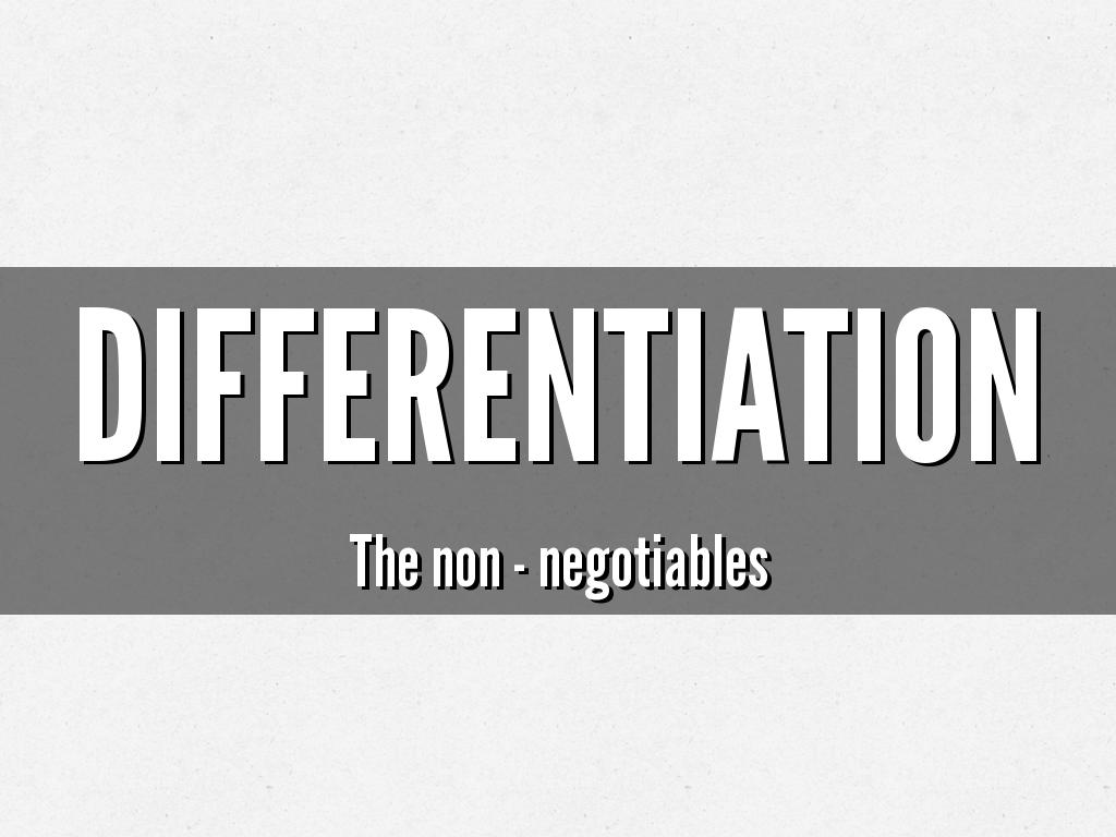 Differentiation