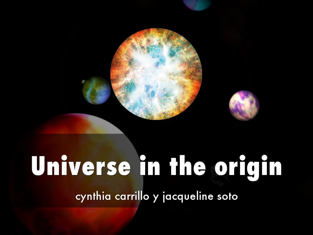 Universe in the origin