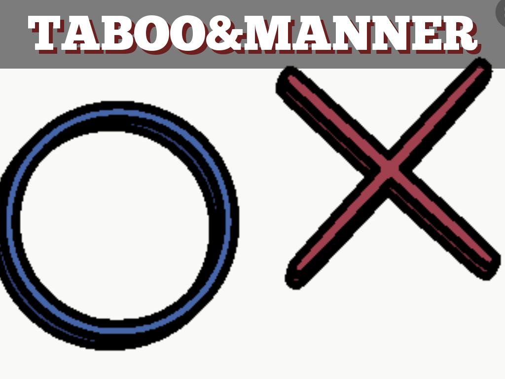 Taboo&Manner