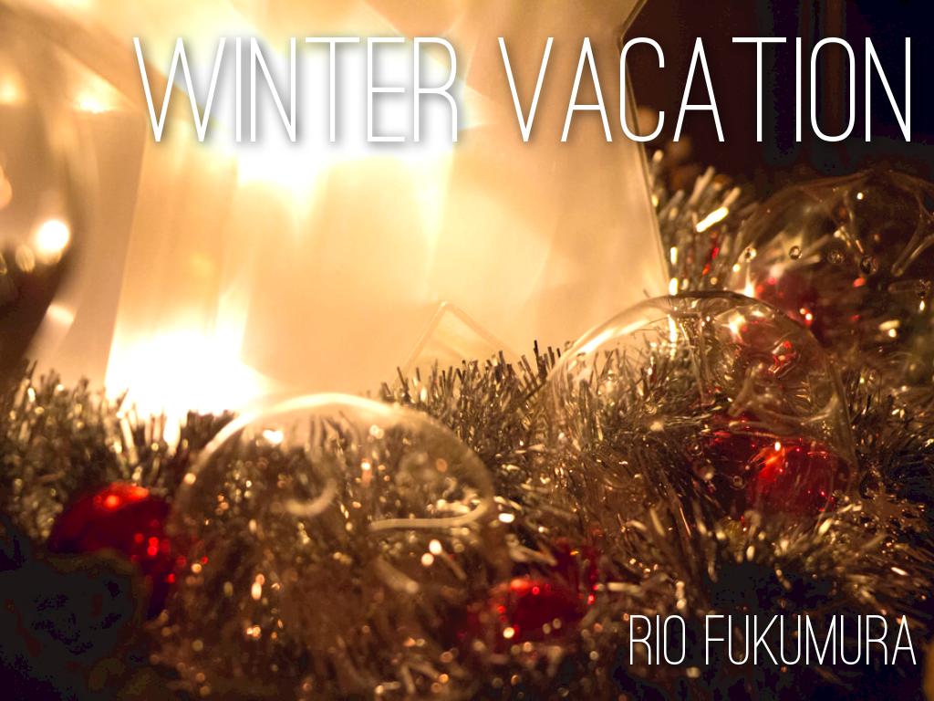 my winter vacationð