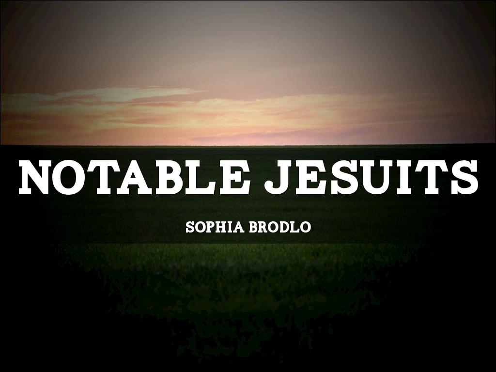 Notable Jesuits