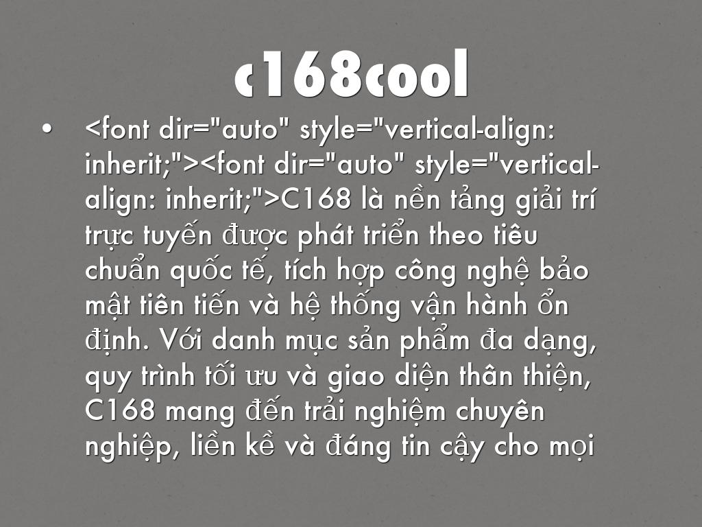 c168cool
