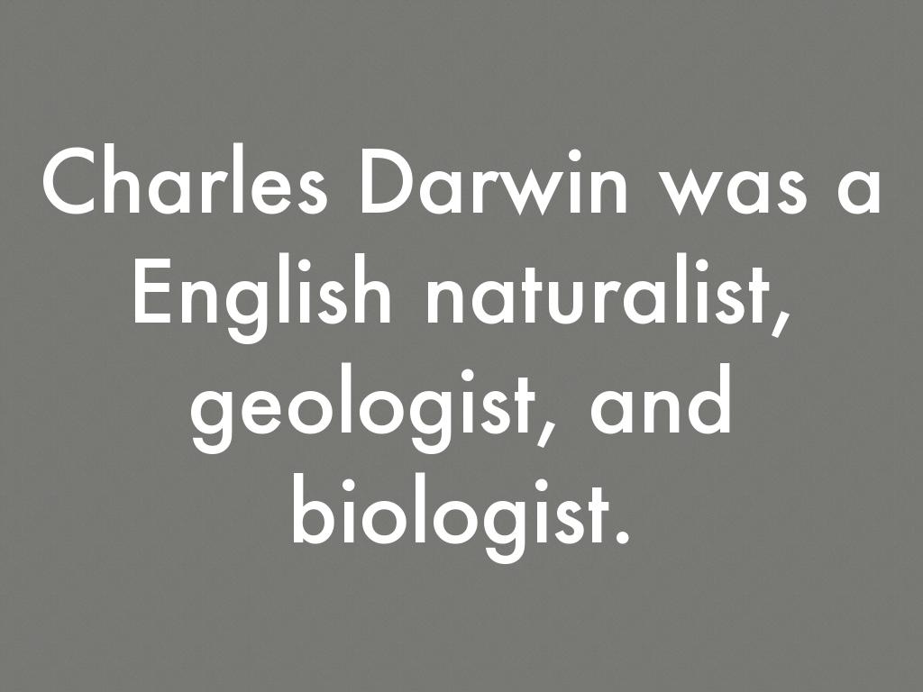 Charles Darwin