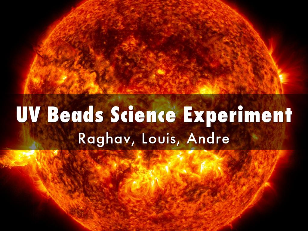UV Beads Science Experiment