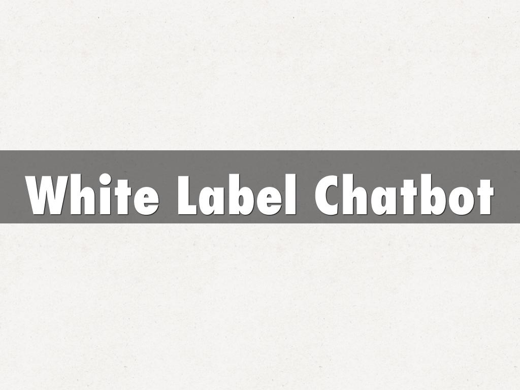 White Label Chatbot