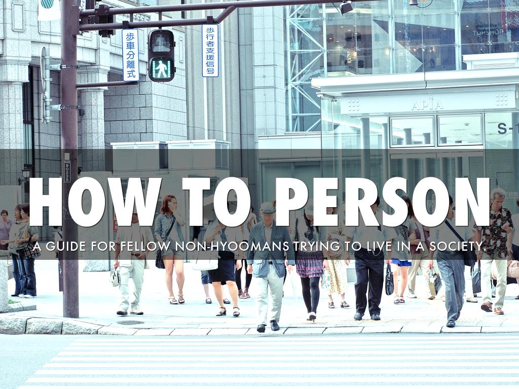 How To Person 