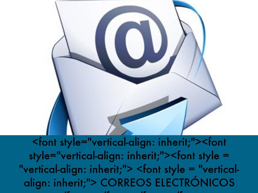 Copy of CORREOS ELECTRÓNICOS