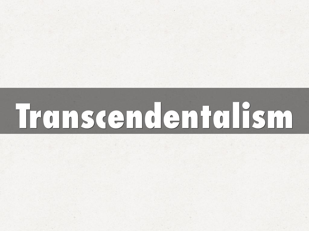 Transcendentalism