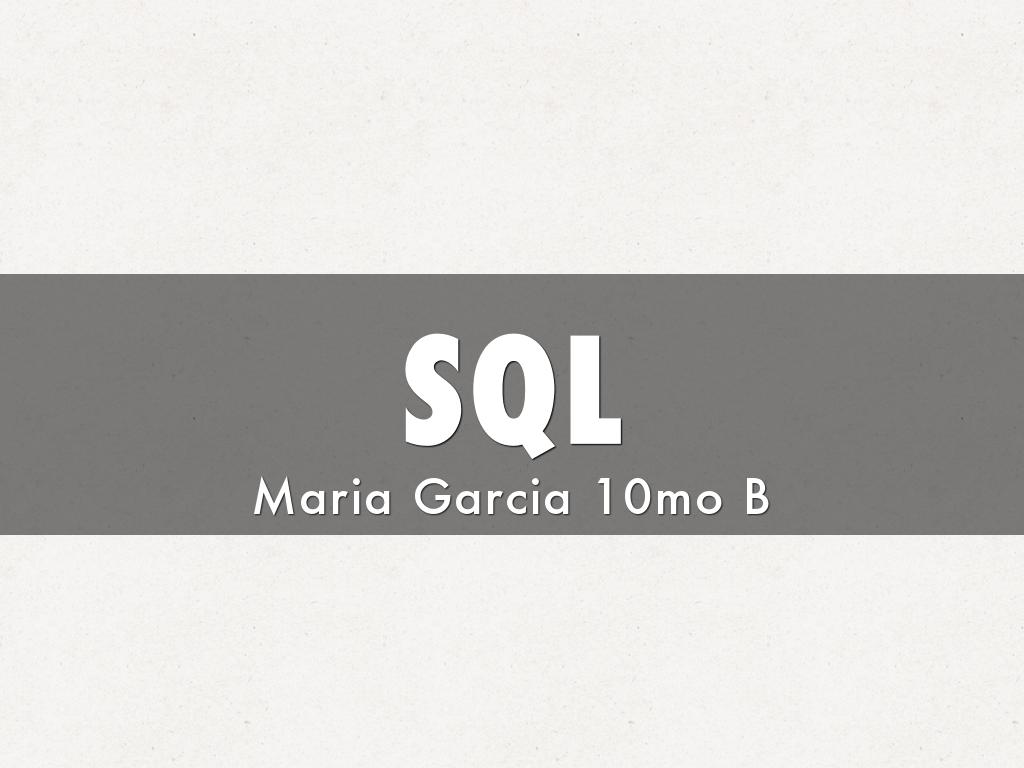 SQL