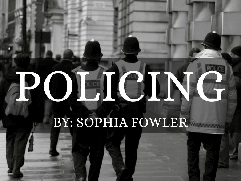 Policing Criminal Justice