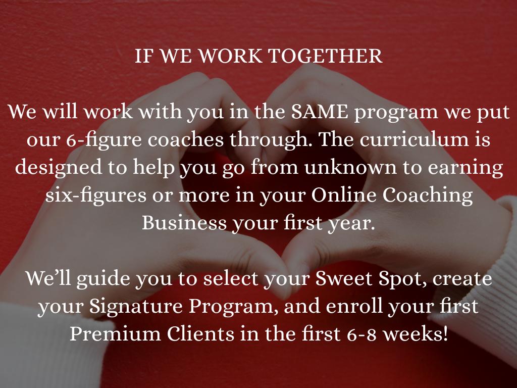 The 5 Steps to attract High End Coaching Clients,