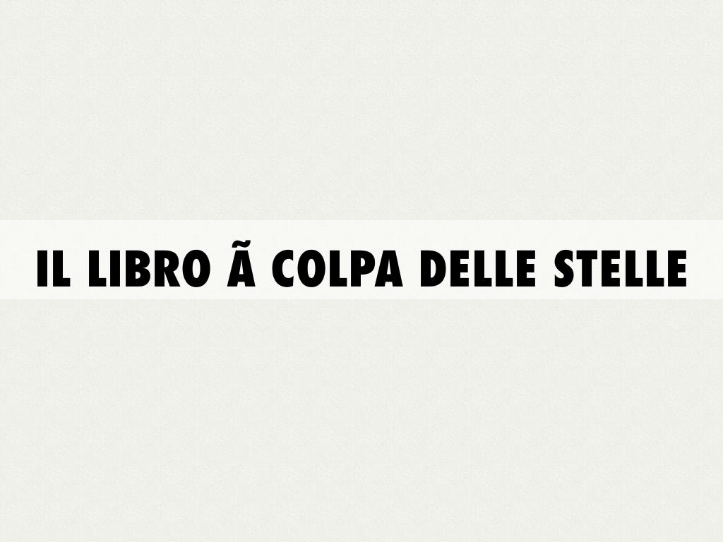 Copia di colpa delle stelle
