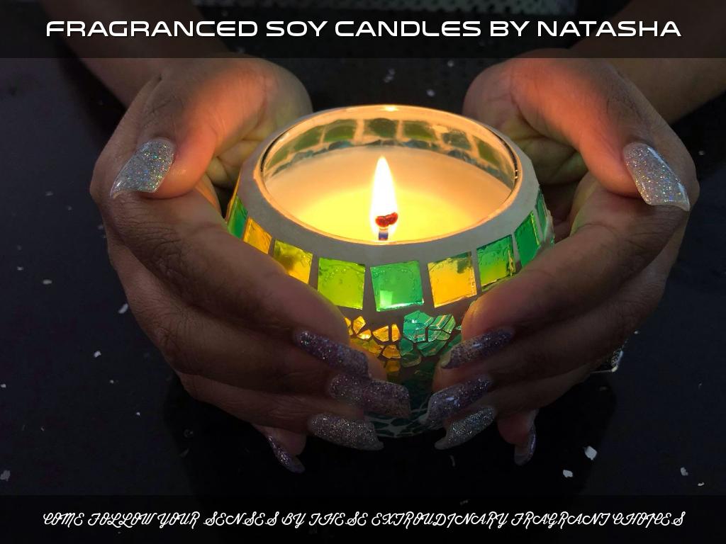 Fragranced Soy Candles & Body Essentials By Natasha
