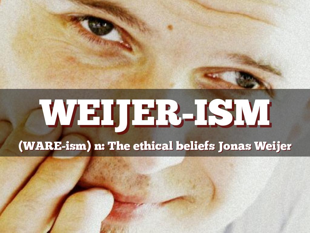 Weijer-ism