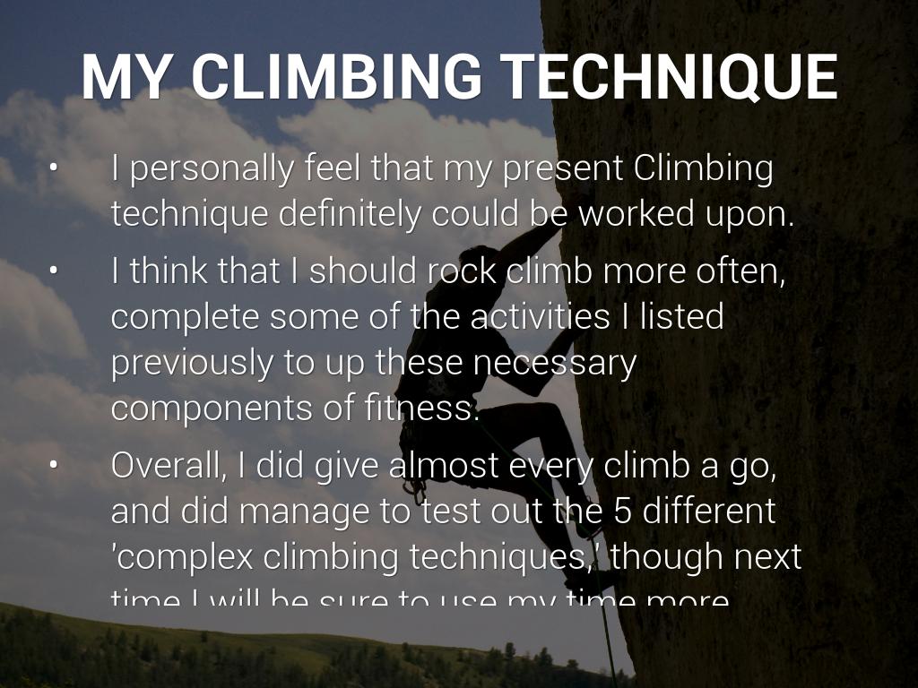 Rock Climbing by Hannah Grieve