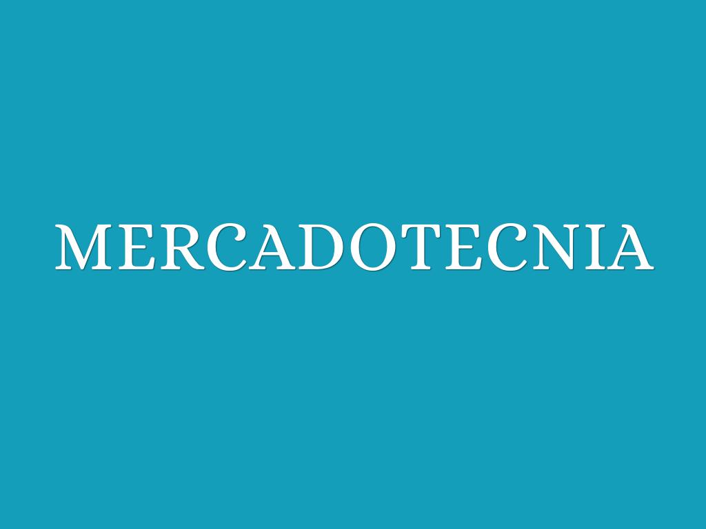 MERCADOTECNIA