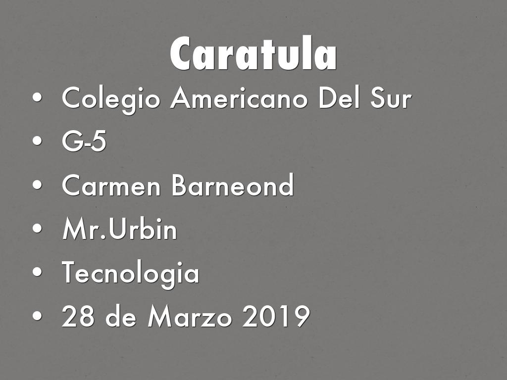 Science Tecnología Carmen Barneond 