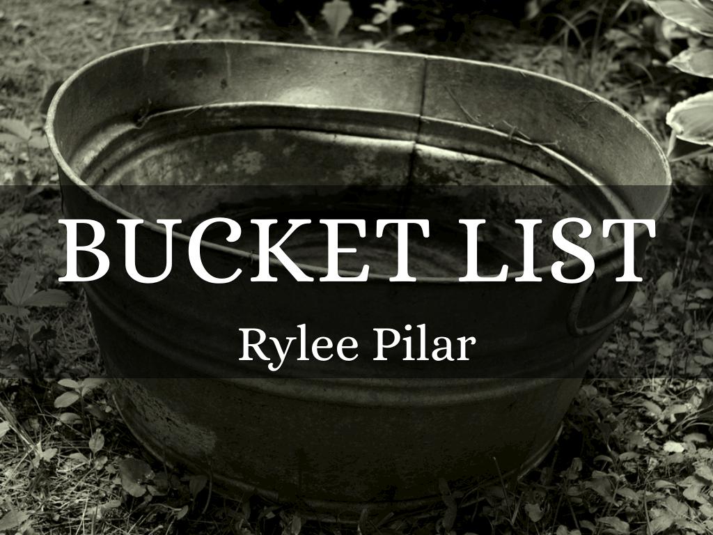 Bucket List 