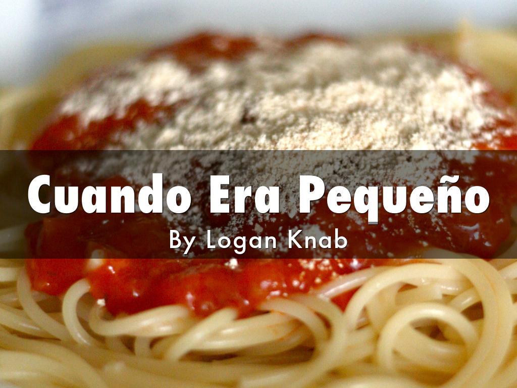 Cuando Era Pequeño