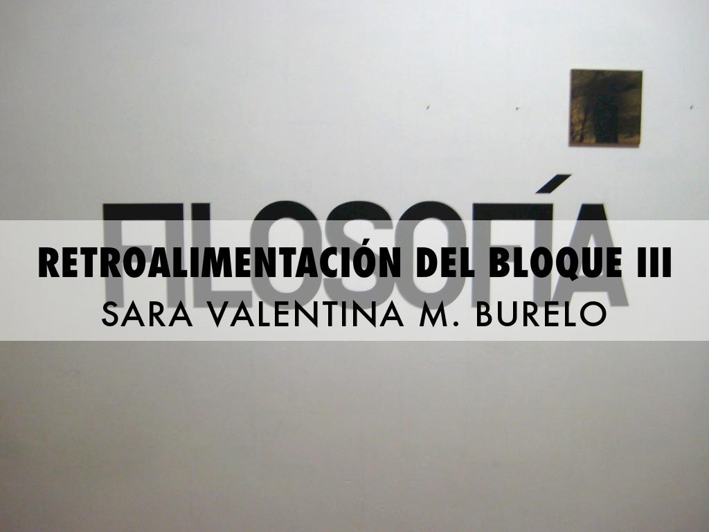 RETROALIMENTACIÃN DEL BLOQUE 3 