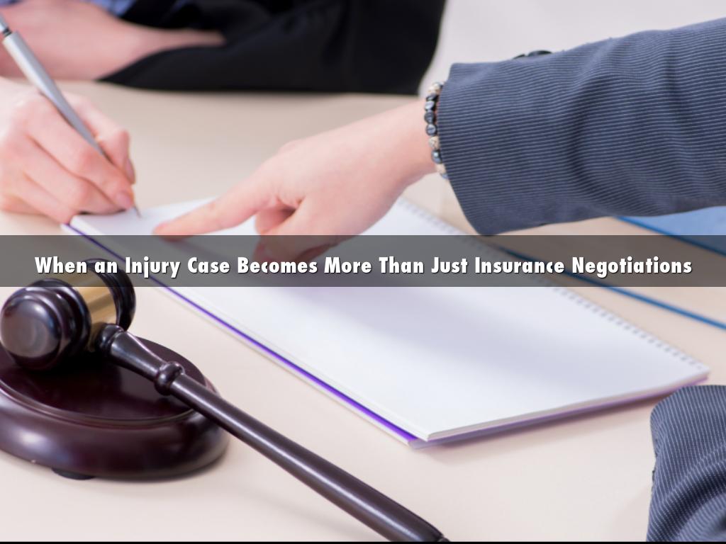 When an Injury Case Becomes More Than Just Insurance Negotiations