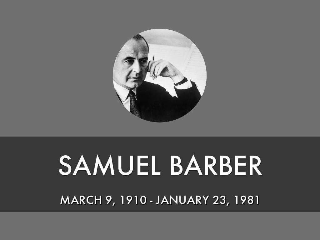 Samuel Barber