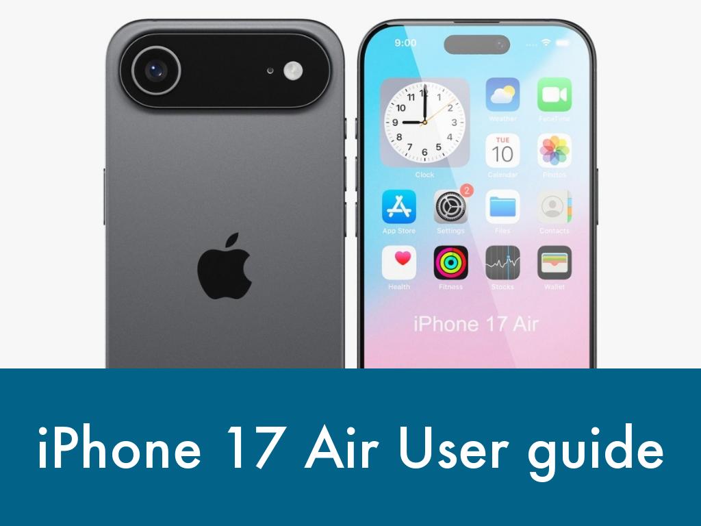 How to Download Iphone 17 Air User Guide PDF