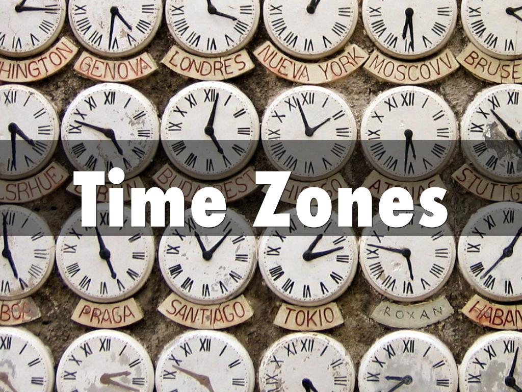 Time Zones By Darin Arnold