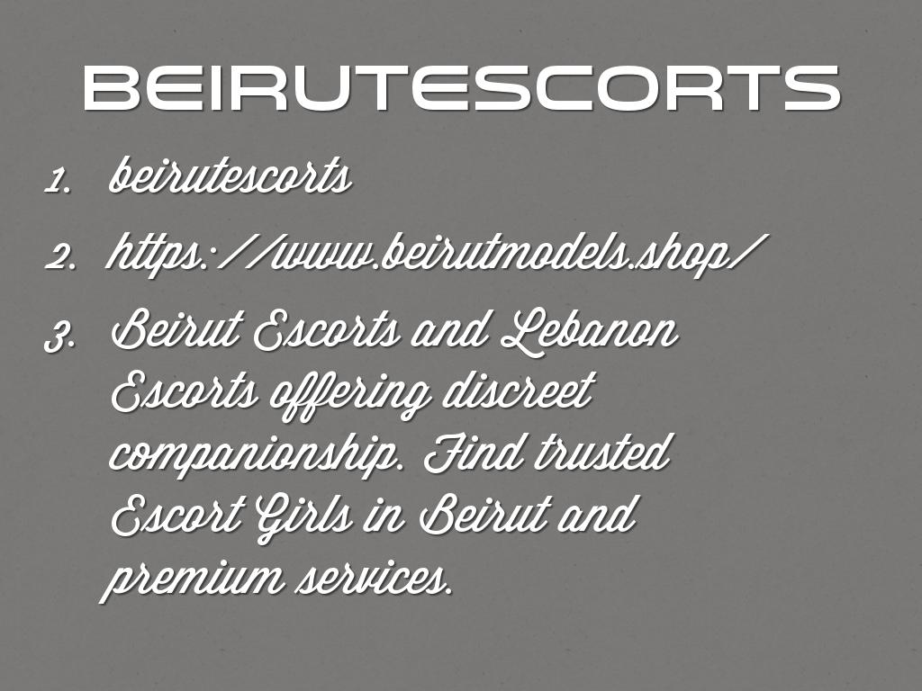 beirutescorts