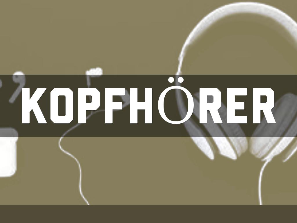 Präsentation Kopfhörer 