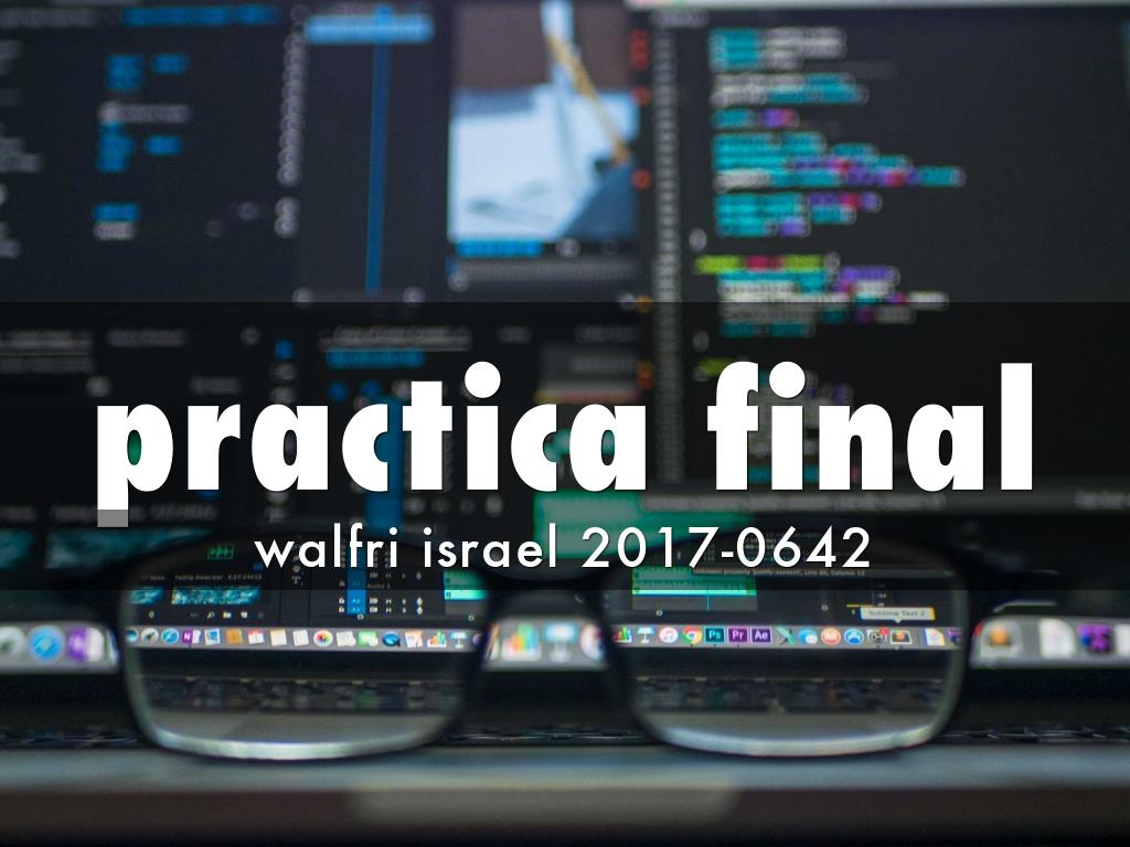 practica final