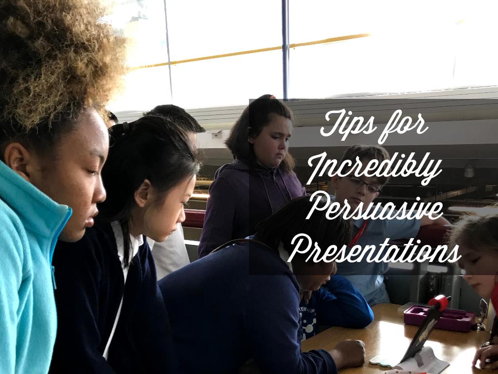 Tips for Persuding Your Audience