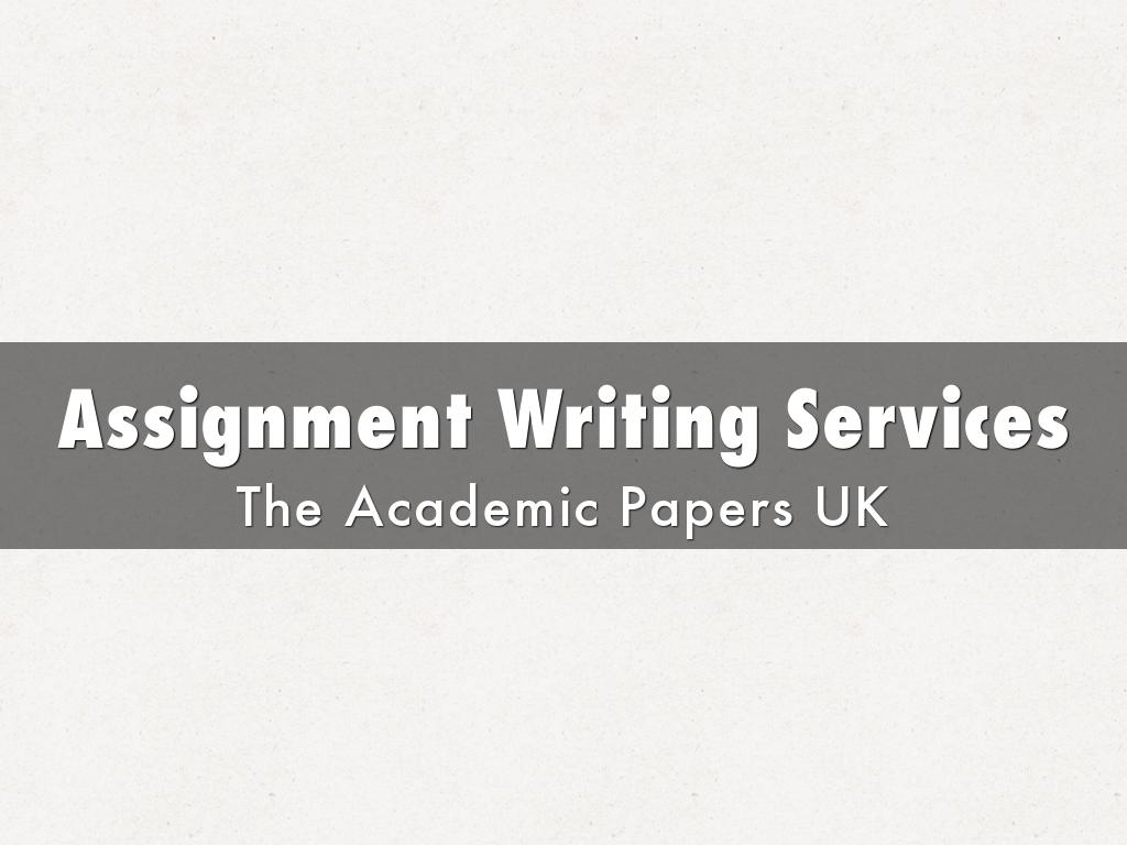 Assignment Writing Services