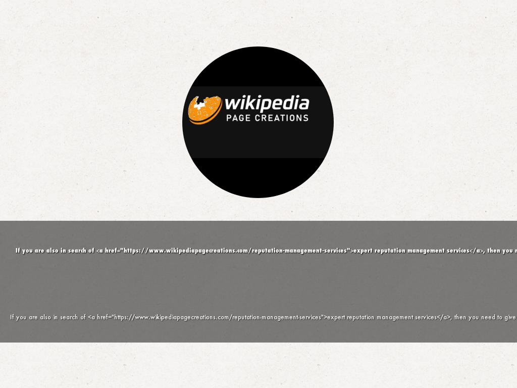 Wikipedia Page Creations