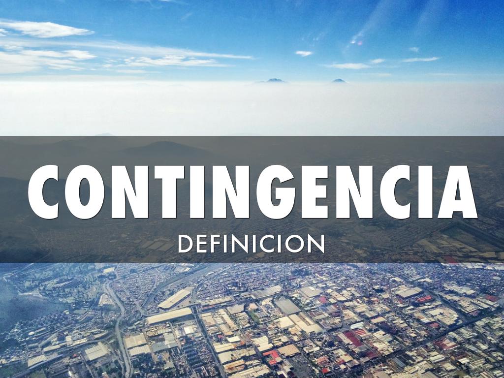 CONTINGENCIA