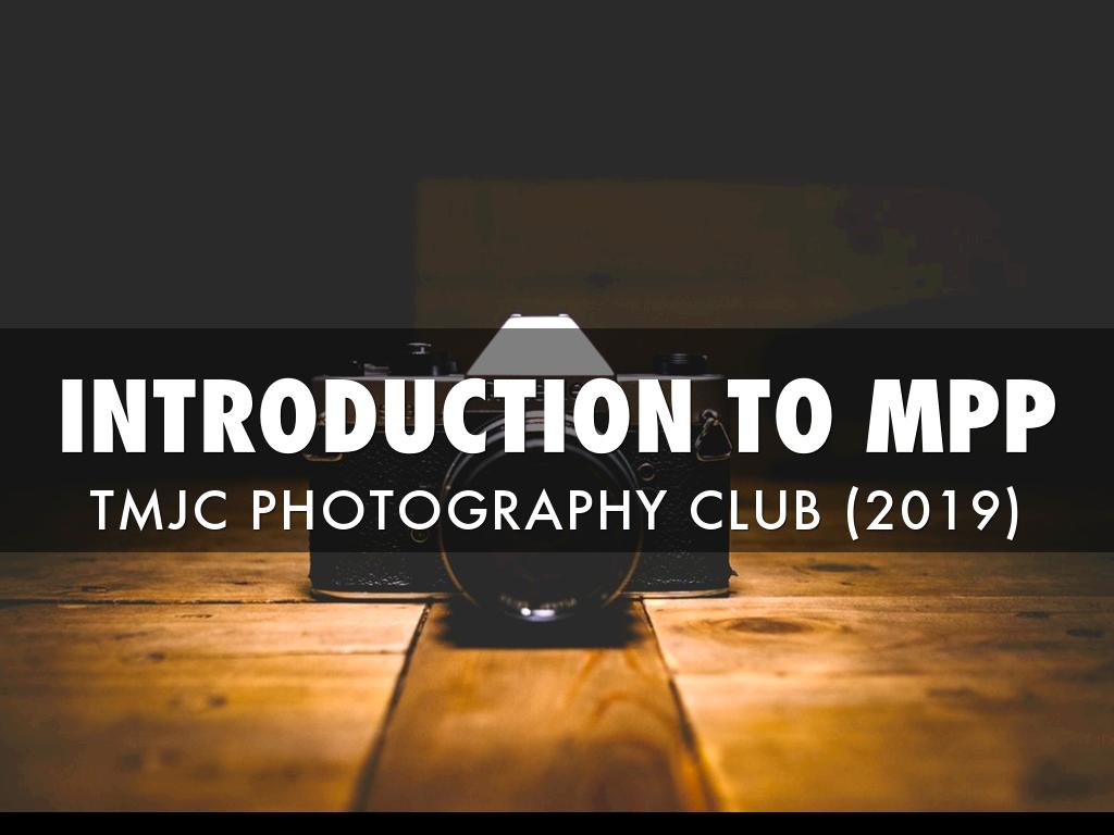 Mini Photography Project