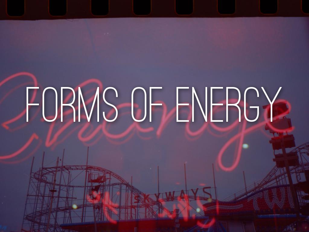 Types of energy