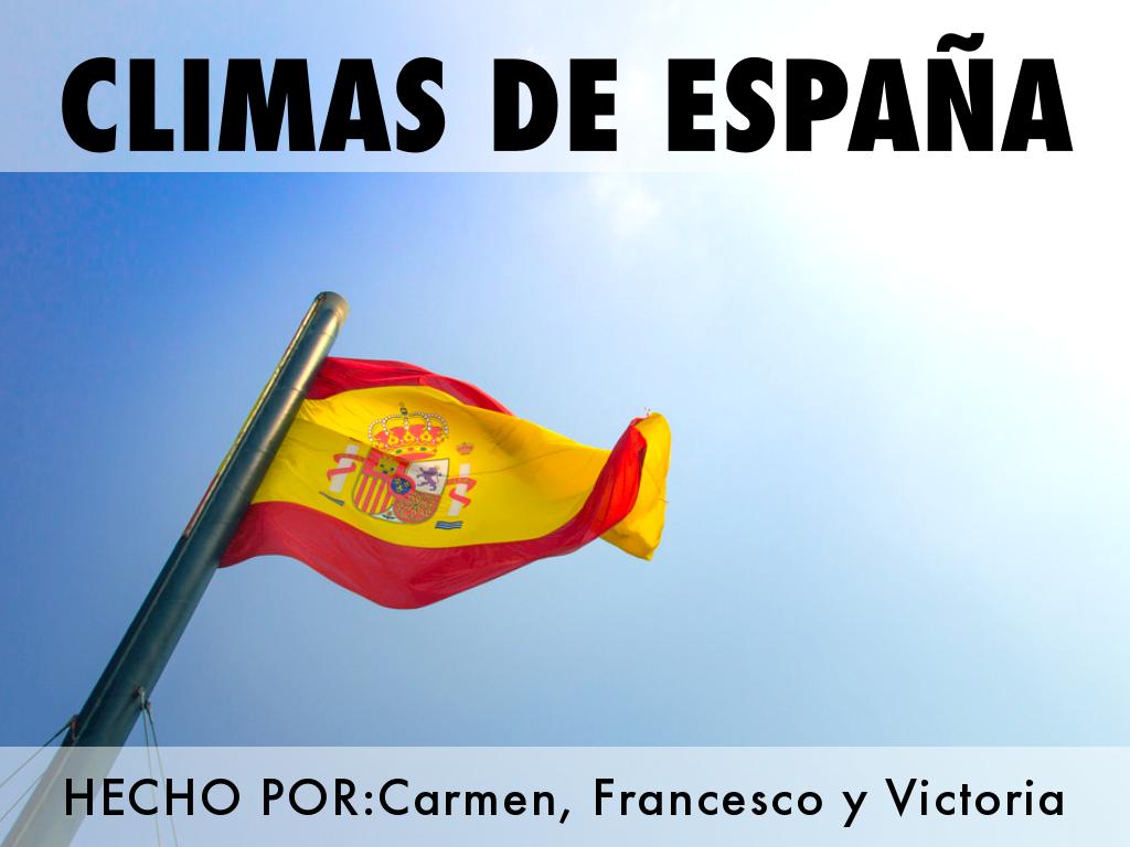 Climas De EspaÃ±a