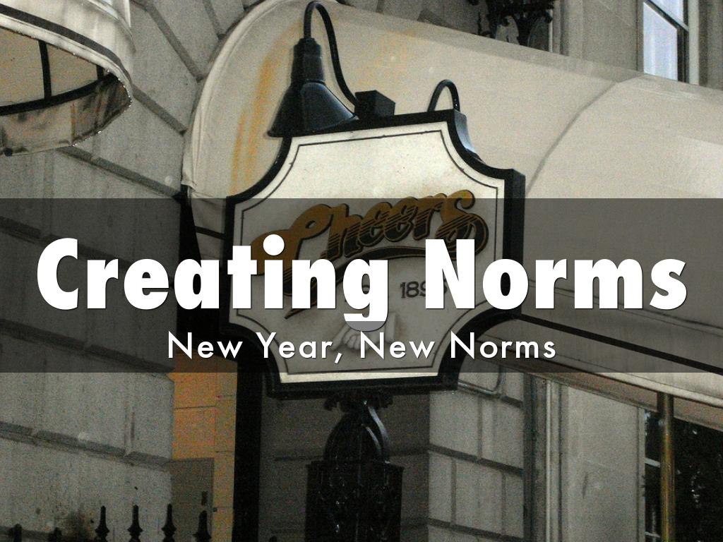 Creating Norms 2018-2019