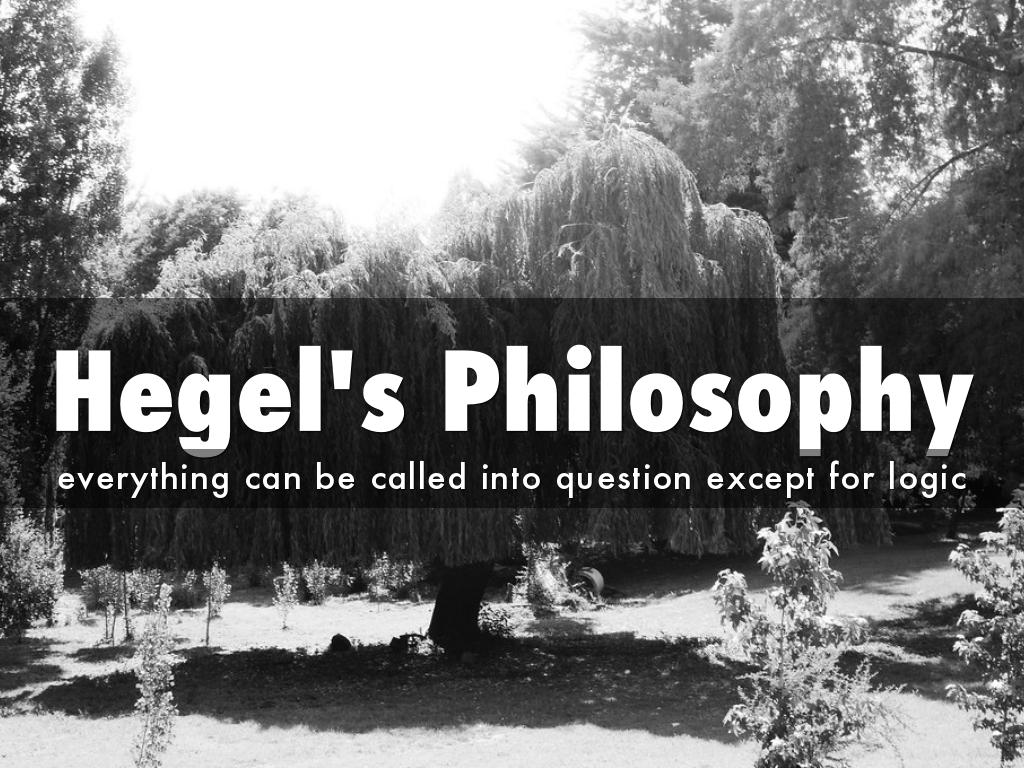 Hegel's Philosophy