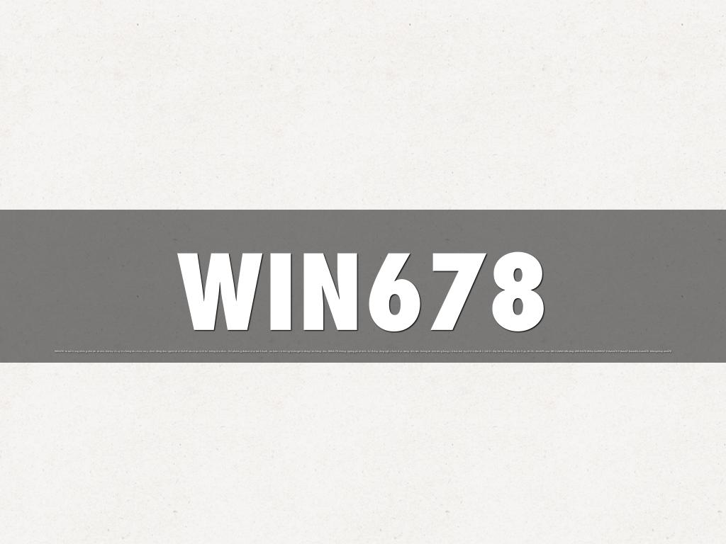 WIN678