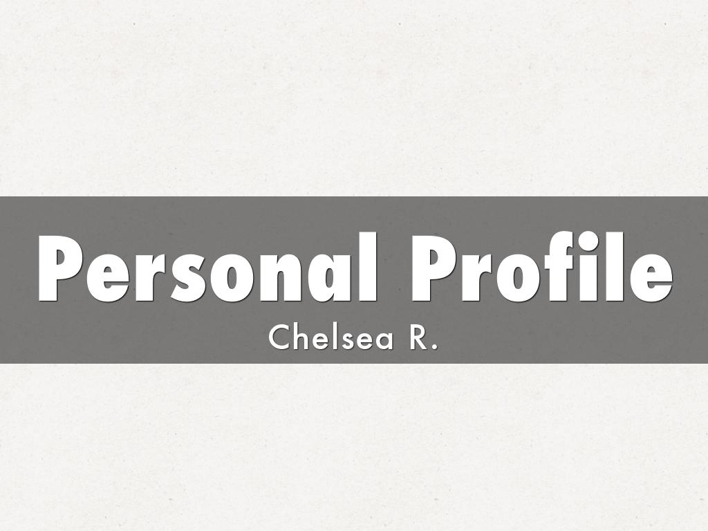 Personal Profile