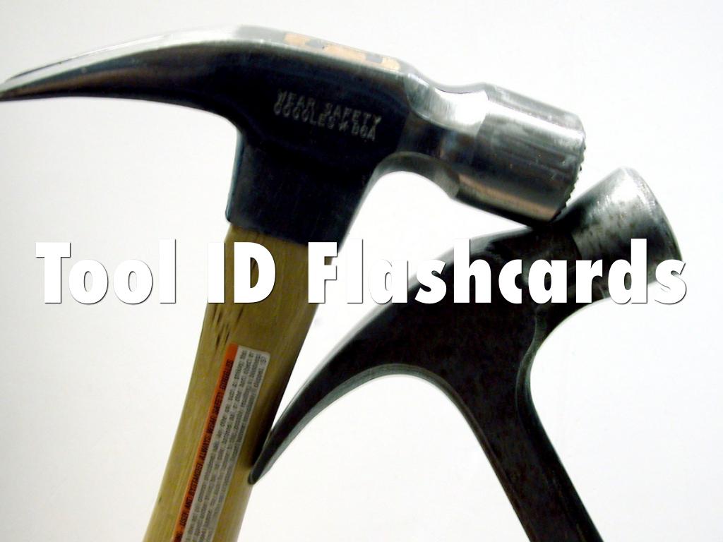 Tool ID Flashcards