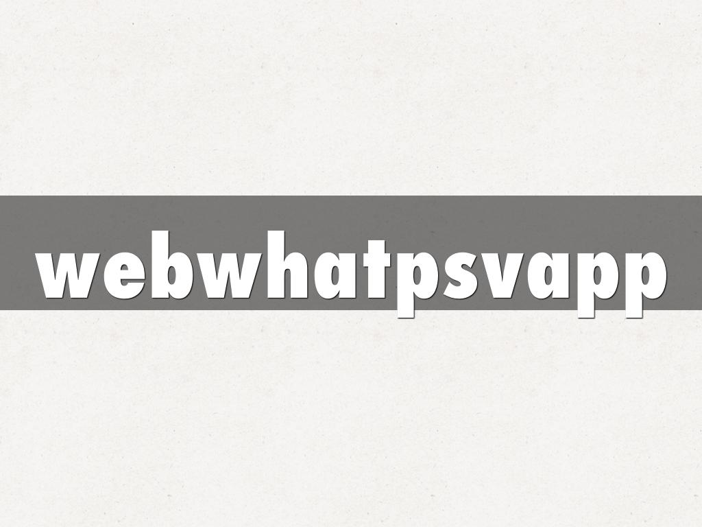 webwhatpsvapp